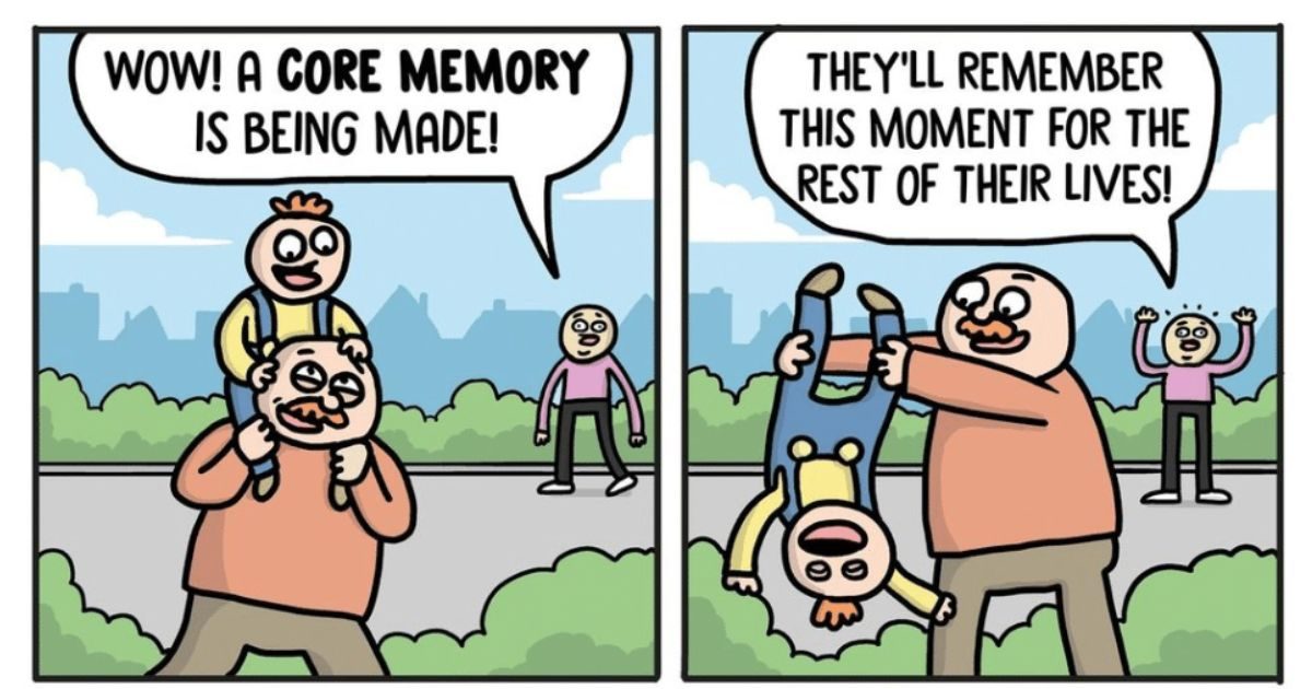 In @vanpartible's comic, we're reminded how making new memories