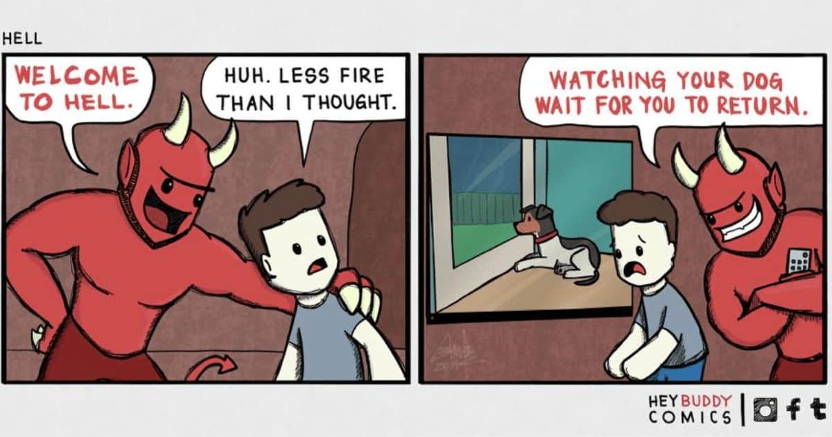 20 Hey Buddy Comics Shows Relationship Between a Dog and Owner
