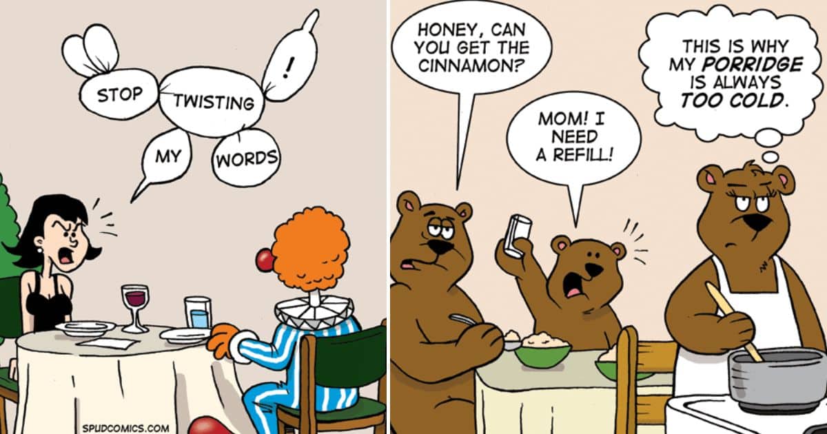 20 Spud Toons Single-Panel Comics Will Make You Laugh Out Loud