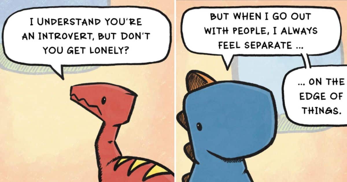 20 Dinosaur Couch Comics Shows the Adorable Lives of Two Dinosaurs 