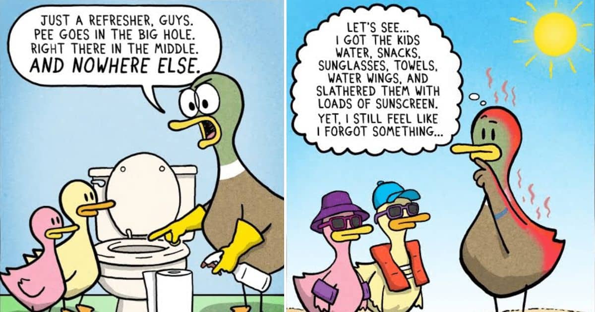 20 Fowl Language Comics Shows Parenting Struggles in a Hilarious Way