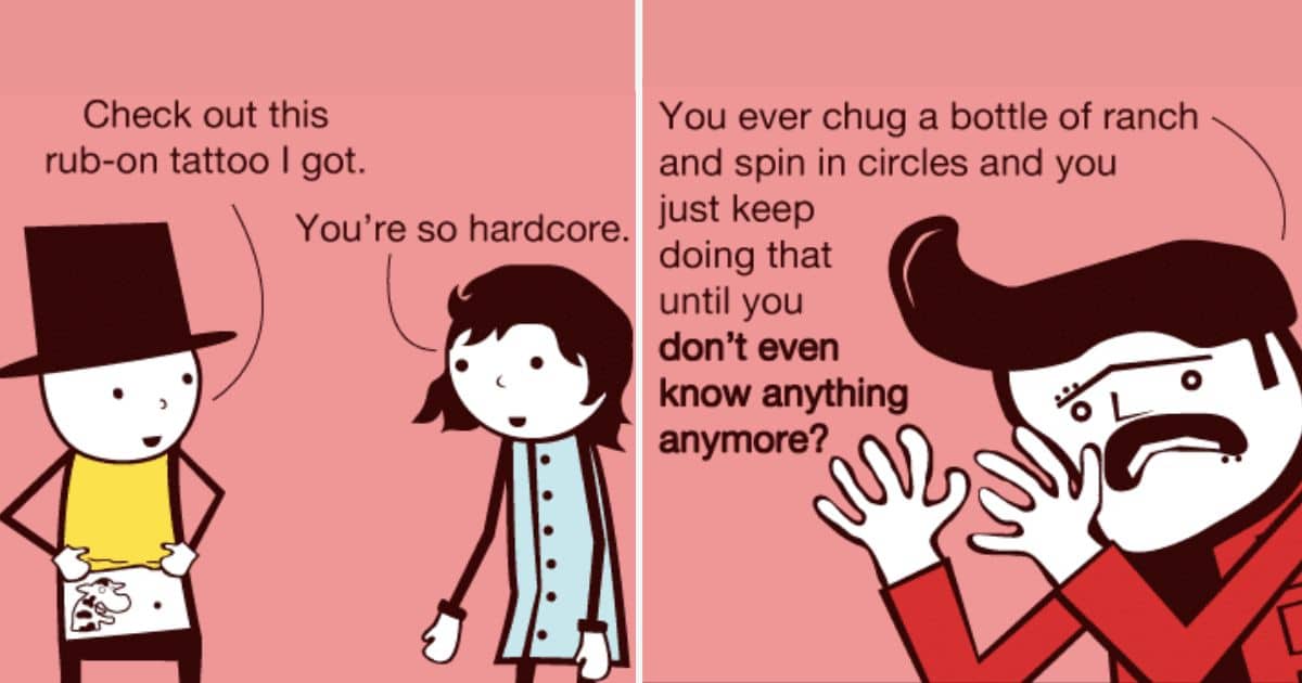 20 Vector Belly Comics Based on Quirky Situations to Amuse You