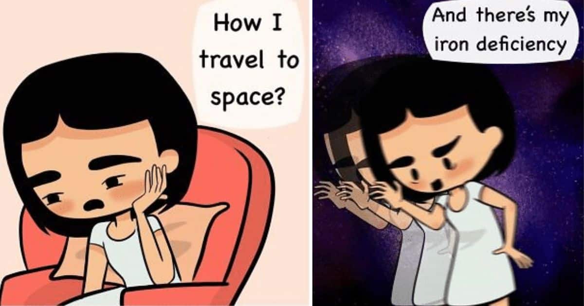 20 Mouse in Bubble Comics Portrays What It Feels Like Being a Girl