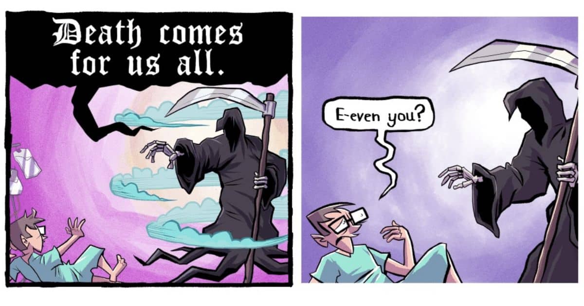20 Optipess Comics Shows Struggles with Depression and Mental Health