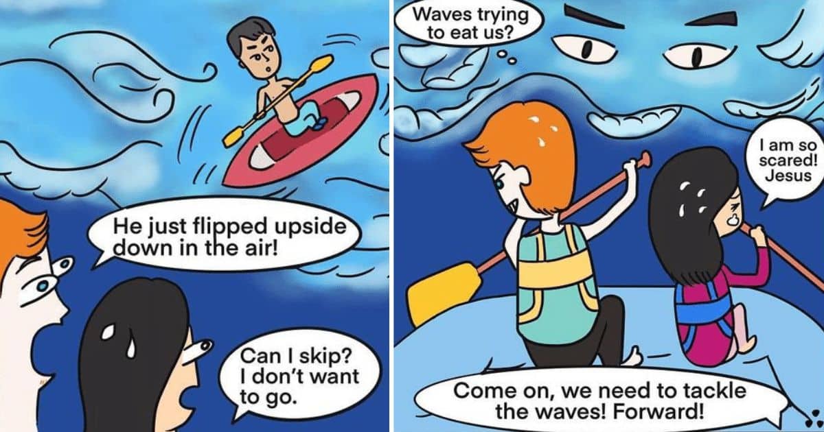 Here are 20 Relatable Comics by the Artist Who is Inspired by Cross-Cultural Life