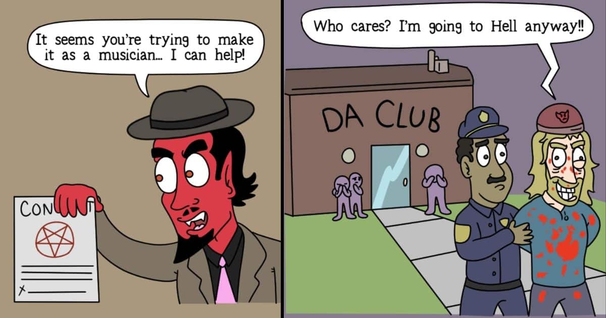 Here are Hilariously Long Comic Strips Based on the Adventures of Gods (28 Pics)