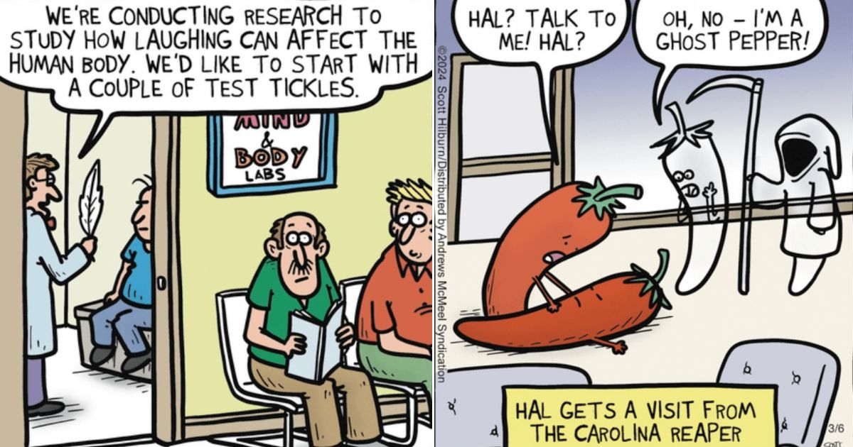 20 Times Cartoonist Scott Hilburn Sums Up Hilarious Jokes Only in a Single Panel