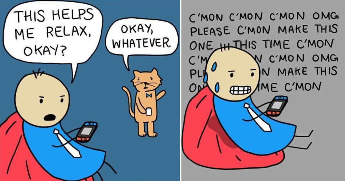 20 Squirrel Paparazzi Comics Based on Adorable Situations Faced by Animals 