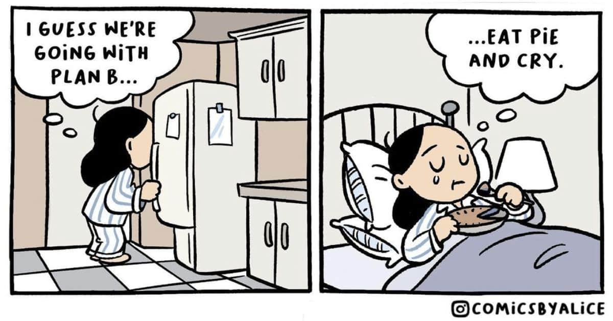 Here are 20 Comics By Alice Based on Relatable Situations Happens in Daily Life