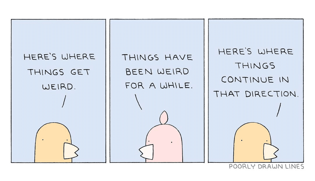 20 Poorly Drawn Lines Comics Based on Friendship and the Meaning of Life