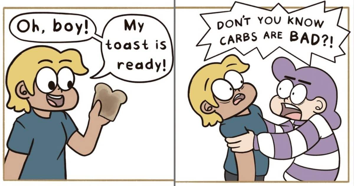 20 Angry Bread Comics Based on the Adventures of the Artist Herself