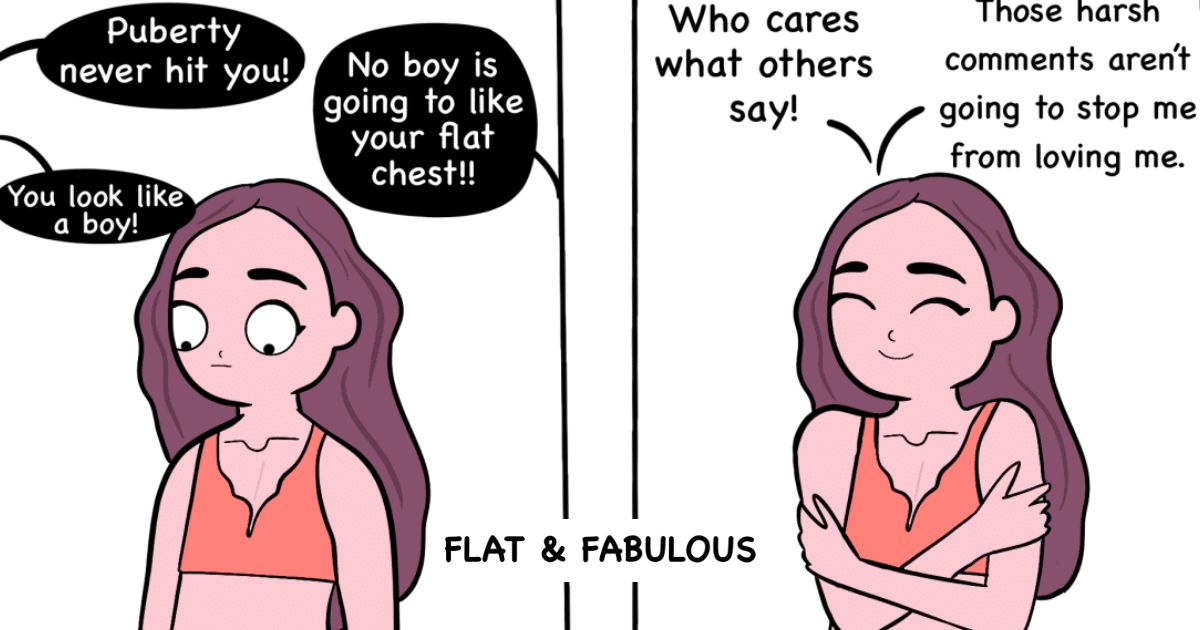 20 Akoodles Comics Shows the Struggles Faced by Girls While Growing Up
