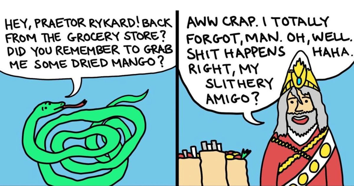 20 Cold Bagel Comics Based on Dark and Weird Situations to Giggle You