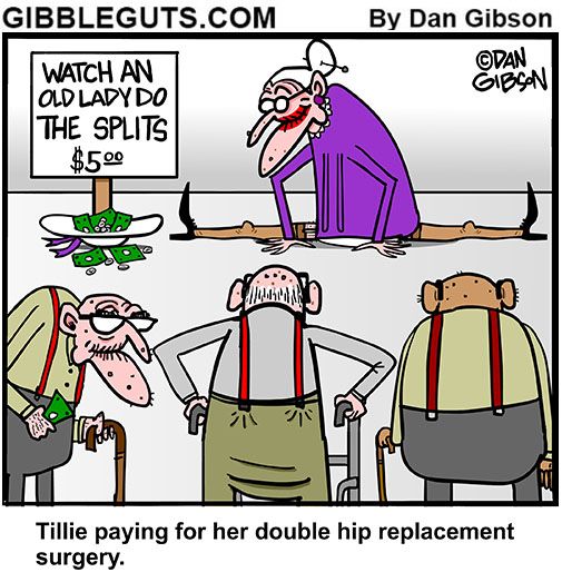 Funny Senior Cartoons