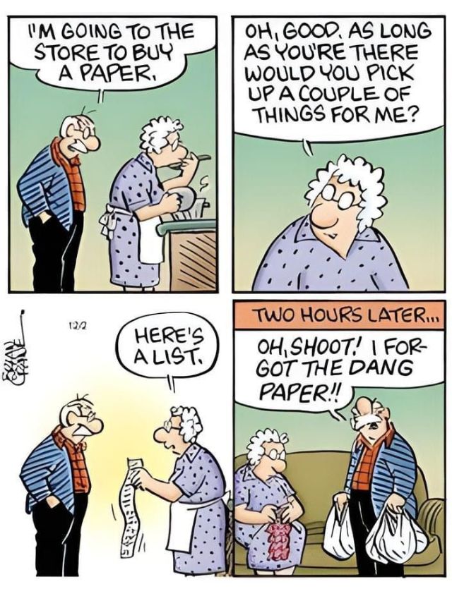 Funny Grandparent Cartoons