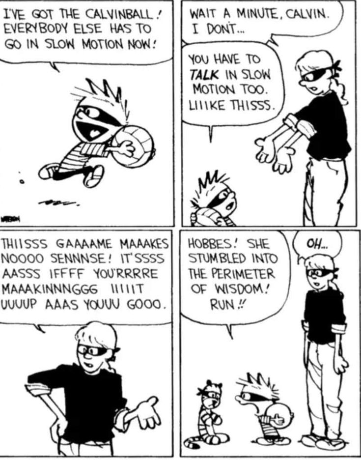 Calvin and Hobbes Comics